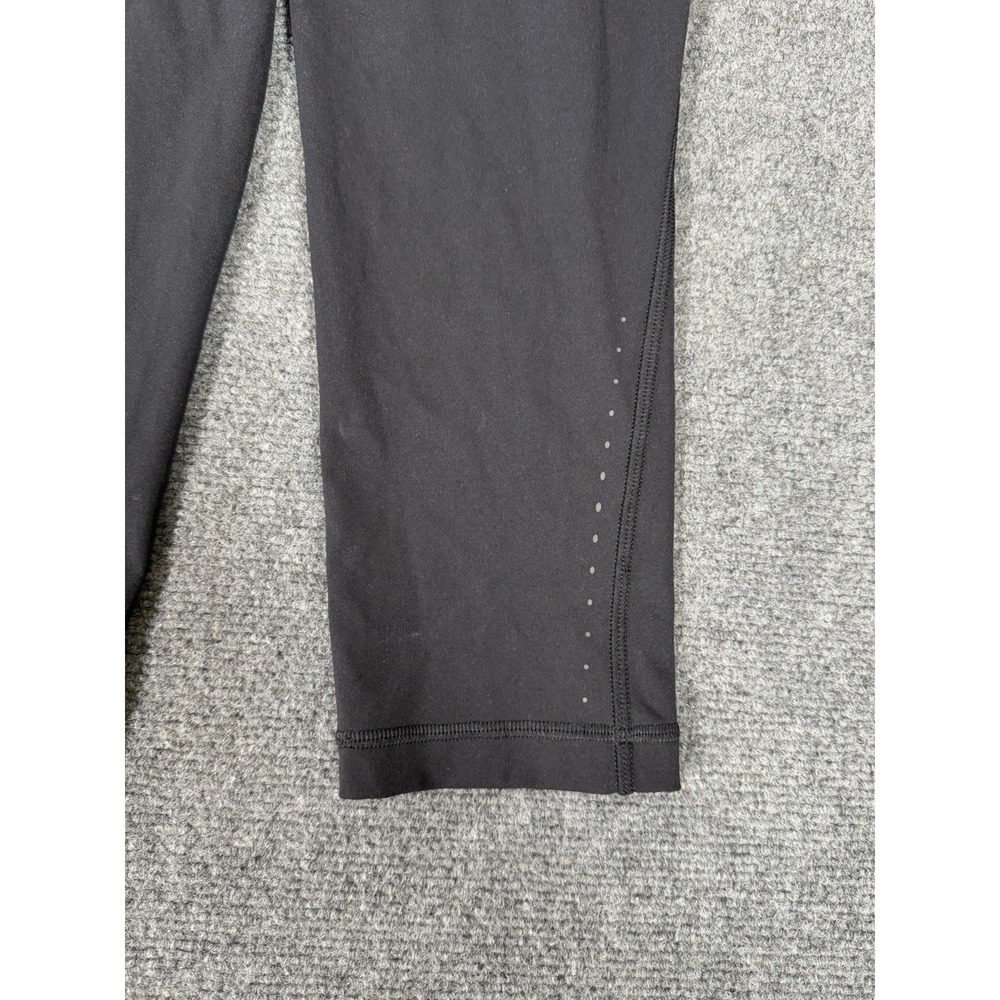 Lululemon Swift Speed High-Rise Crop Leggings Womens 6 Black 21" Running Pockets - Picture 3 of 16